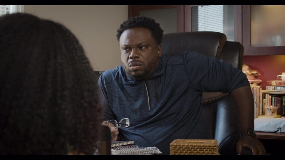 As the Marriage Counselor in "Irreconcilable Differences" on Tubi TV (2021)
